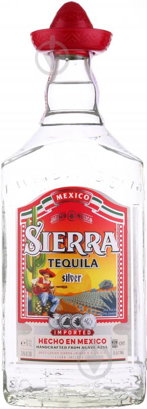 Текила Sierra Silver 0,7 л 38% - фото 1