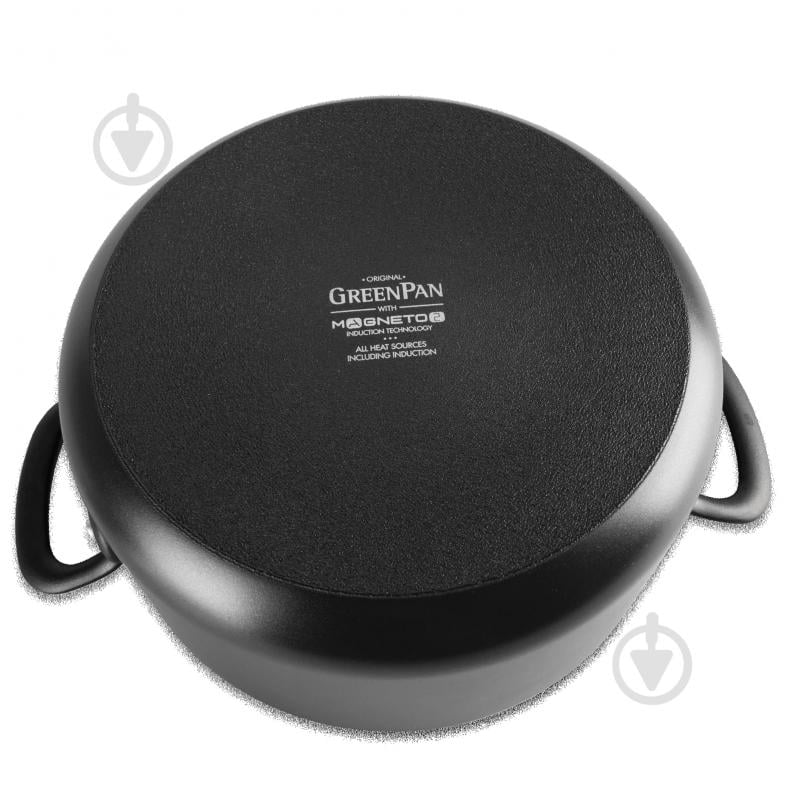 Кастрюля с крышкой GreenPan Craft, 24 см, 4,9 л з керамічним покриттям (CC002267-001) - фото 3