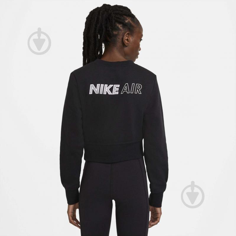 Свитшот Nike W NSW AIR CREW FLC DC5296-010 р. 2XL черный - фото 2