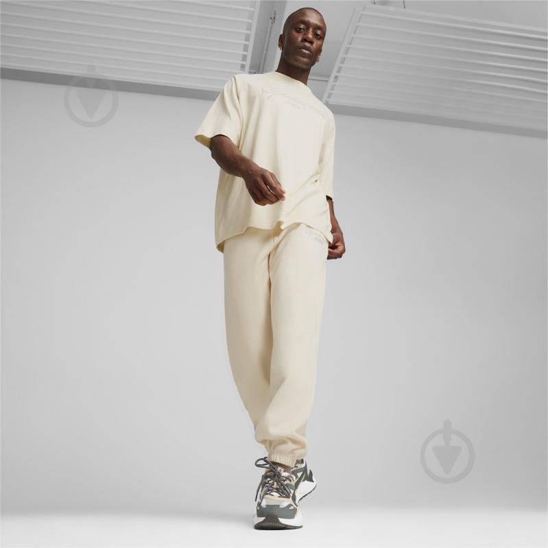 Штани Puma CLASSICS+ SWEATPANTS 62427687 р. L бежевий - фото 4