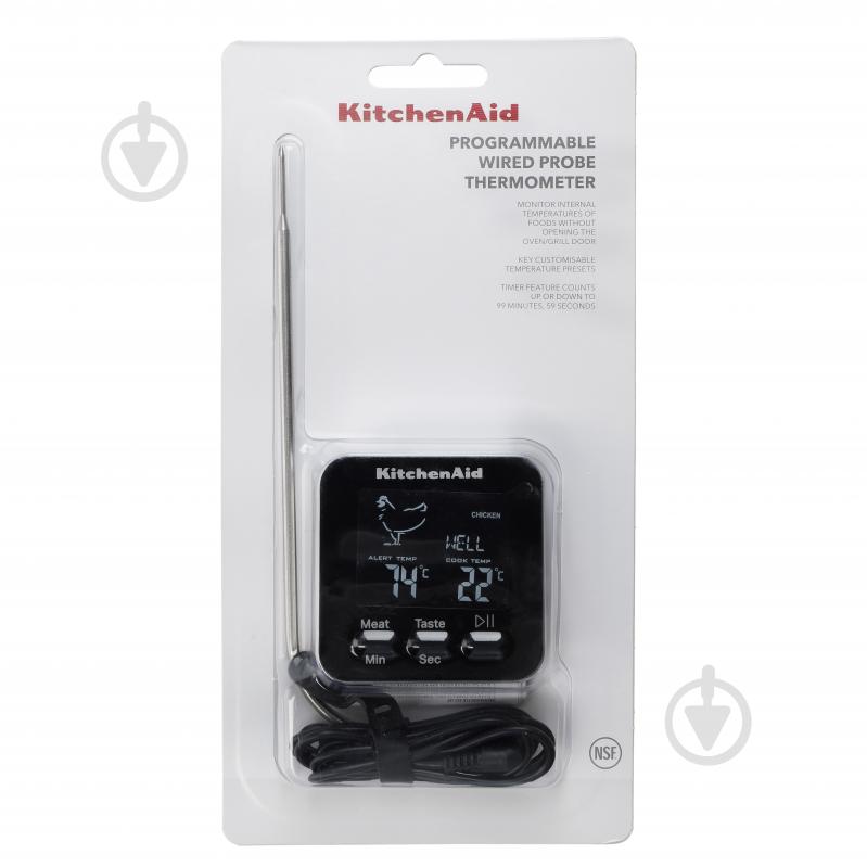 Термометр кулінарний KitchenAid з таймером (KQ906G) - фото 2