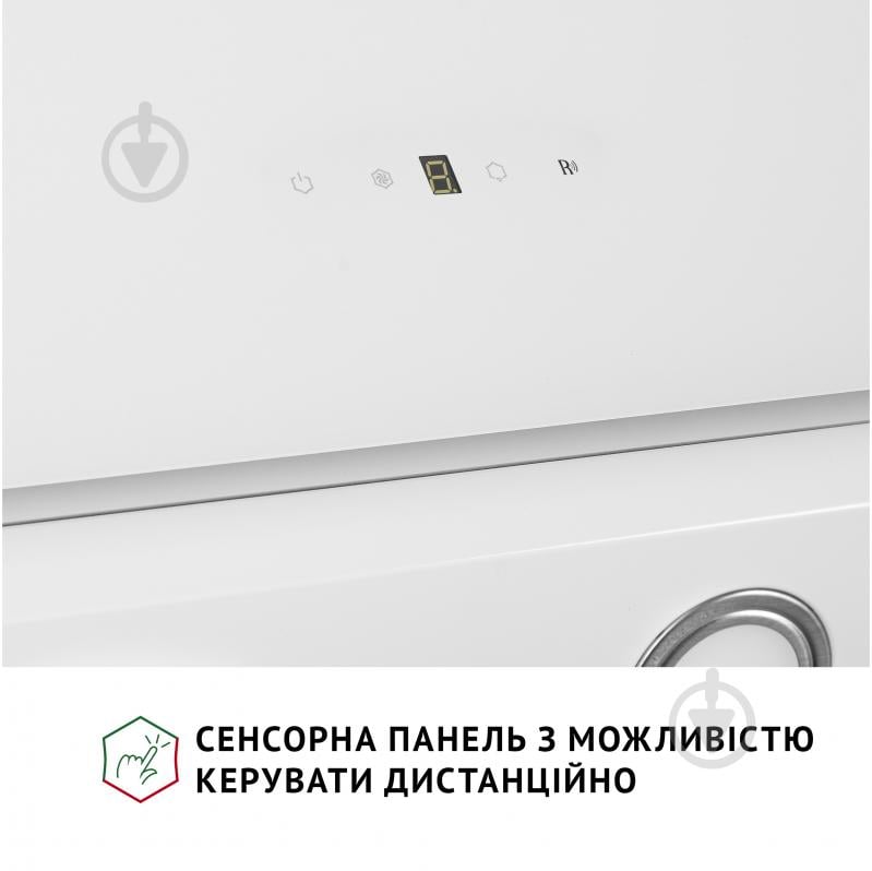 Вытяжка Perfelli VICCO 5HSR BIANCO декоративная наклонная - фото 7