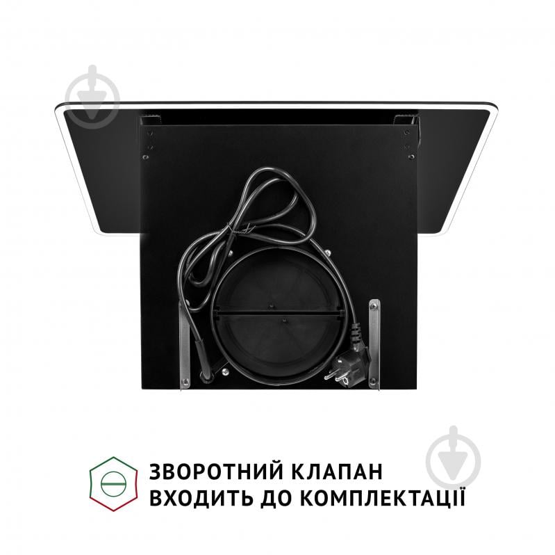 Вытяжка Perfelli VICCO 5HSR NERO декоративная наклонная - фото 8