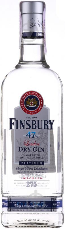 Набір подарунковий Finsbury джин Platinum + 2 склянки 0,7 л - фото 3