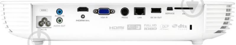 Проектор Acer K650i (MR.JMC11.001) - фото 3