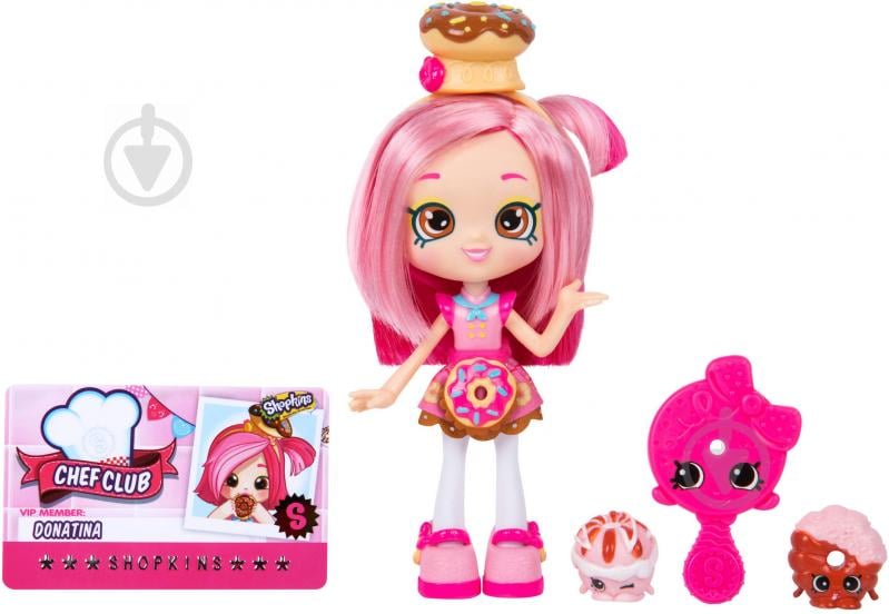 Лялька Shopkins Shoppies Шеф-клуб Донатіна 56301 - фото 1