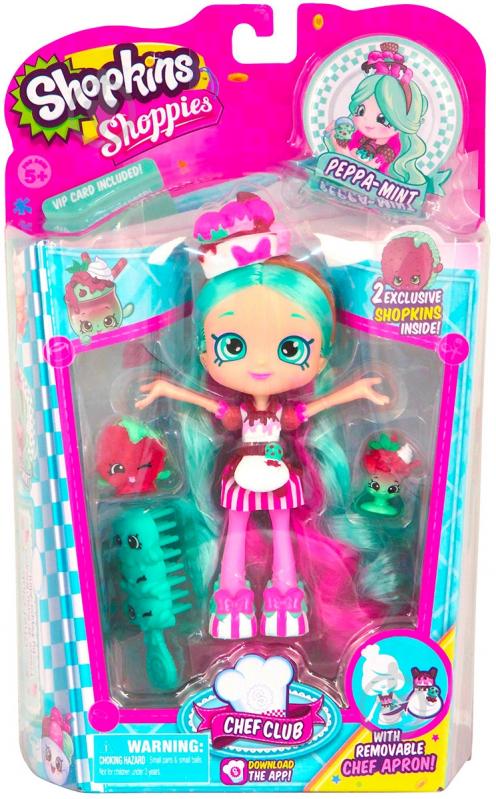 Лялька Shopkins Shoppies Шеф-клуб Мінді Мінті 56300 - фото 3