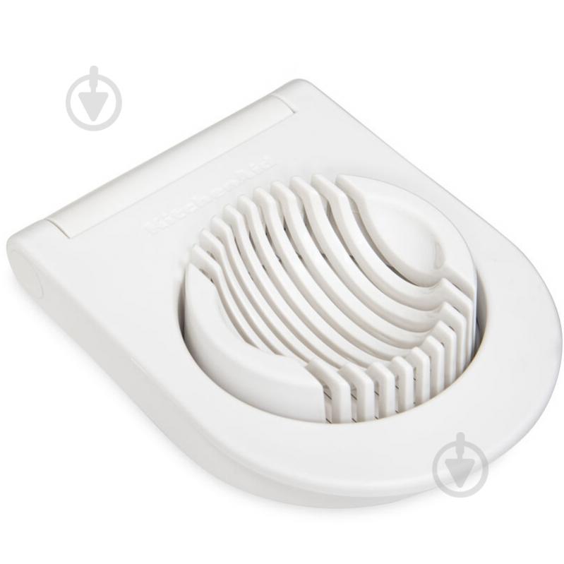 Яйцерезка KitchenAid Universal, 15 см, белый (KQG135OHWHE) - фото 1 Яйцерезка KitchenAid Universal, 15 см, белый (KQG135OHWHE) - фото 1