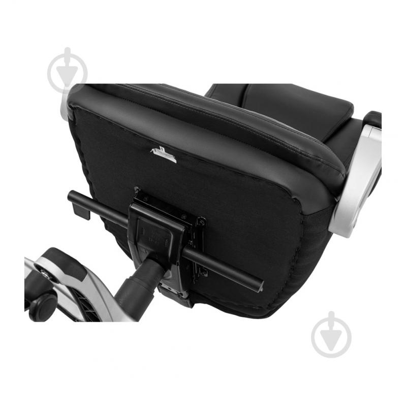 Кресло Richman Премио Пластик Сильвер М-2 Кожа Сплит черная комб черный - фото 11