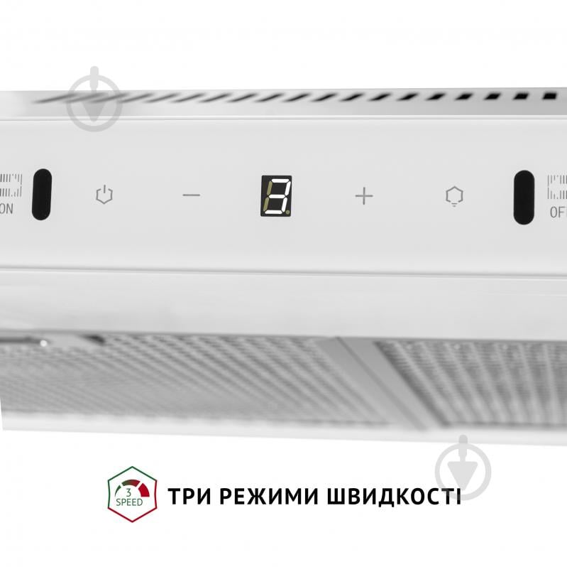 Вытяжка Perfelli RINCI 6CWX BIANCO плоская - фото 6