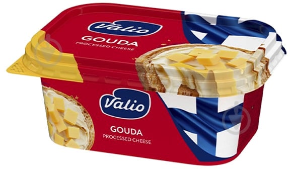 Сыр Valio плавленый сливочный гауда 28% 400 г - фото 1 Сыр Valio плавленый сливочный гауда 28% 400 г - фото 1