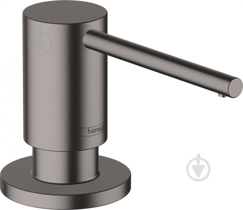 Дозатор Hansgrohe A41 500 мл черный матовый хром - фото 1