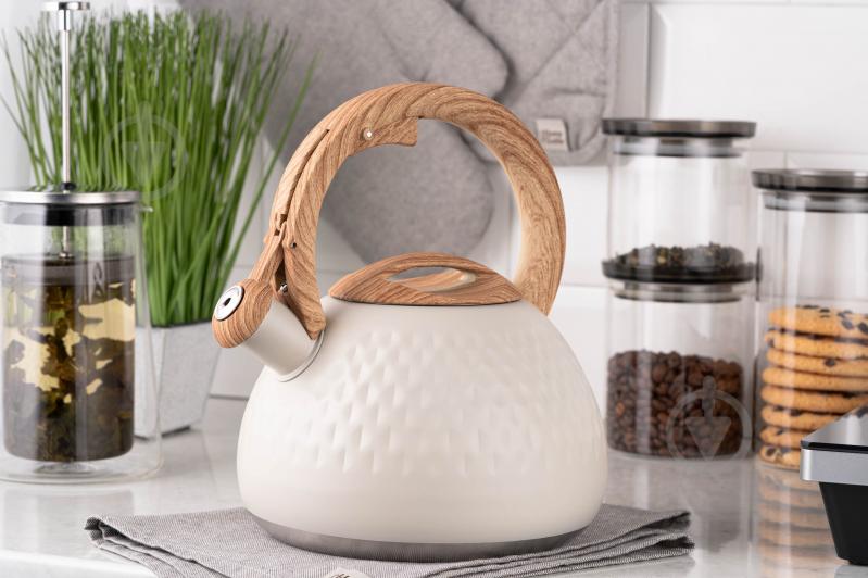 УЦІНКА! Чайник Ardesto Gemini 2.5 л бежевий AR1956KS (УЦ №2884) - фото 2 УЦІНКА! Чайник Ardesto Gemini 2.5 л бежевий AR1956KS (УЦ №2884) - фото 2