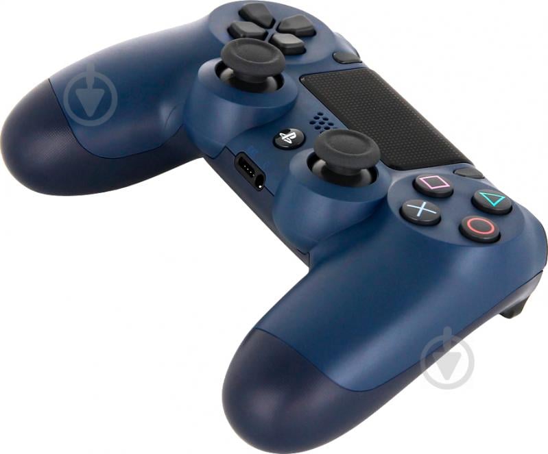 Геймпад бездротовий Sony PlayStation Dualshock v2 (9874768) midnight blue - фото 3