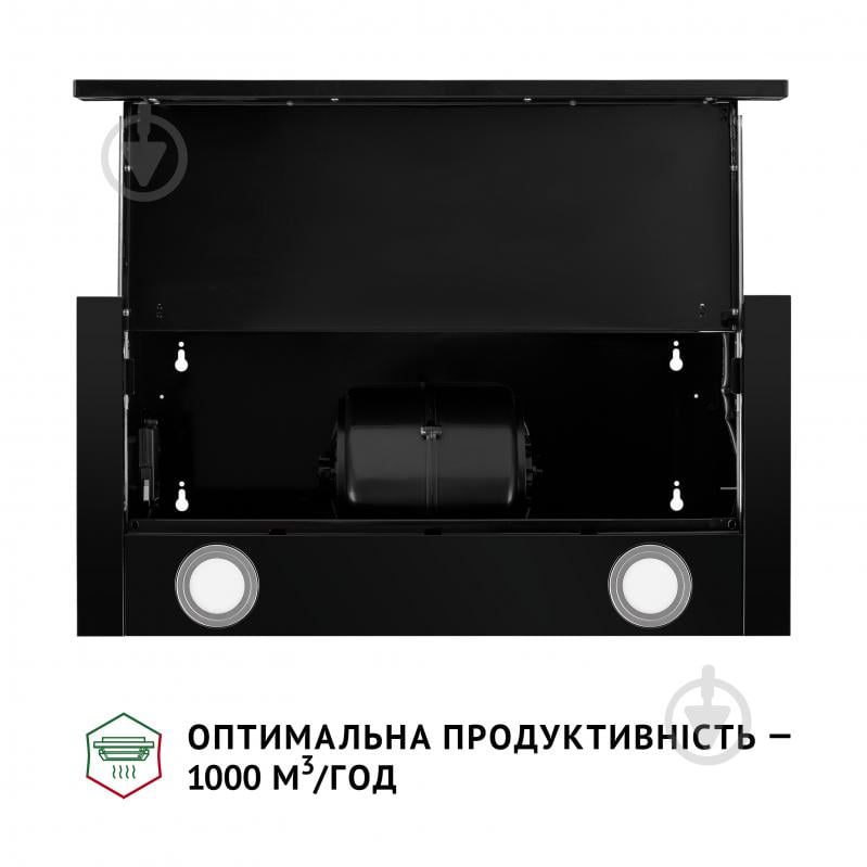 Вытяжка Perfelli TL 6622 Full BL 1000 LED телескопическая - фото 8