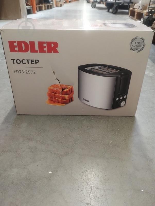 УЦЕНКА! Тостер EDLER EDTS-2572 (УЦ №2884) - фото 2 УЦЕНКА! Тостер EDLER EDTS-2572 (УЦ №2884) - фото 2