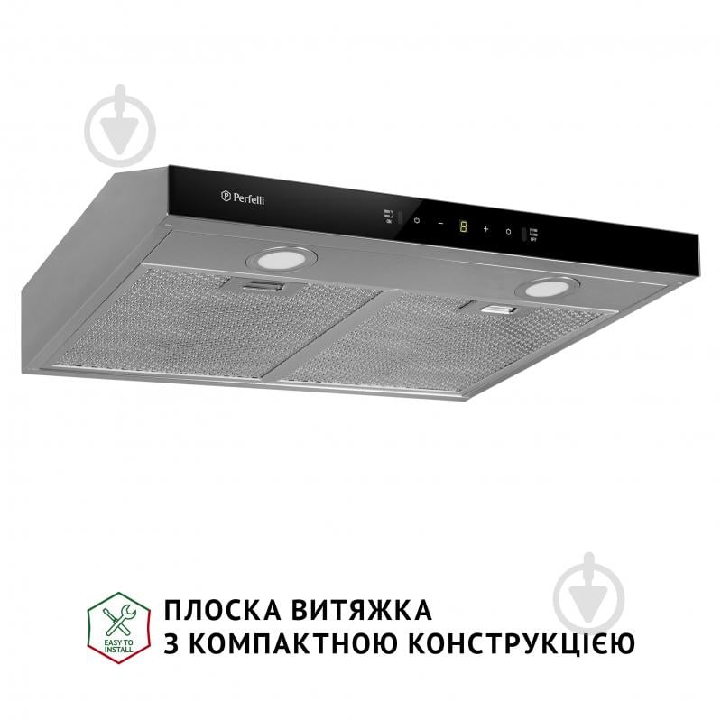 Витяжка Perfelli RINCI 6CWX INOX плоска - фото 2