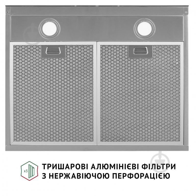 Витяжка Perfelli RINCI 6CWX INOX плоска - фото 7