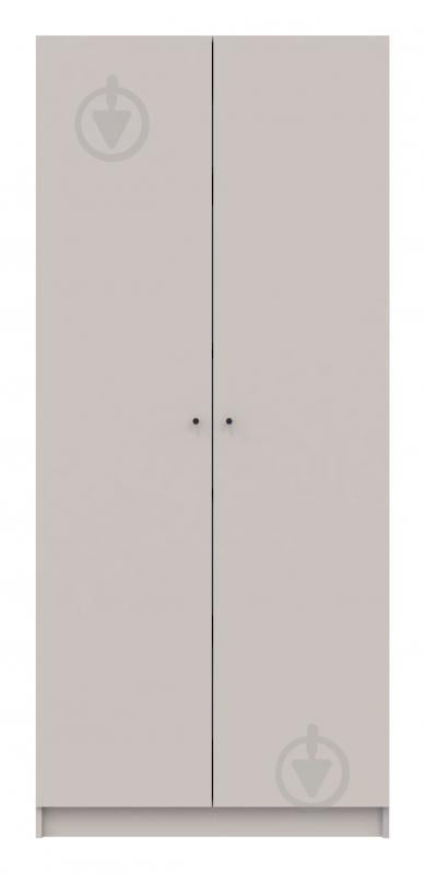 УЦІНКА! Шафа для одягу Doros Промо з полицями 2 ДСП 2040х900х480 мм кашемір / кашемір (УЦ №2884) - фото 5 УЦІНКА! Шафа для одягу Doros Промо з полицями 2 ДСП 2040х900х480 мм кашемір / кашемір (УЦ №2884) - фото 5