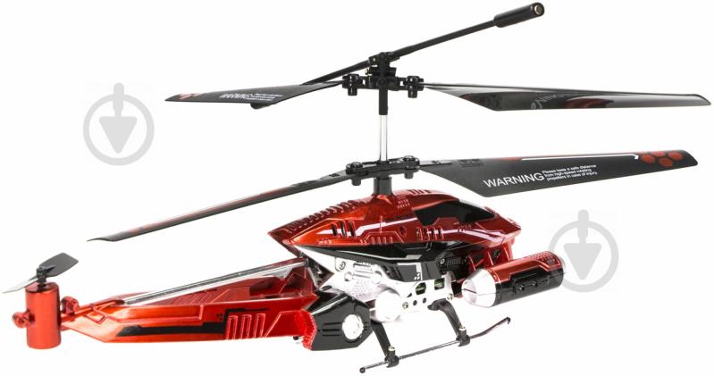 Вертолет на ИК-управлении Auldey Phantom Invader красный 20 см с гироскопом 3-канальный YW858193 - фото 2