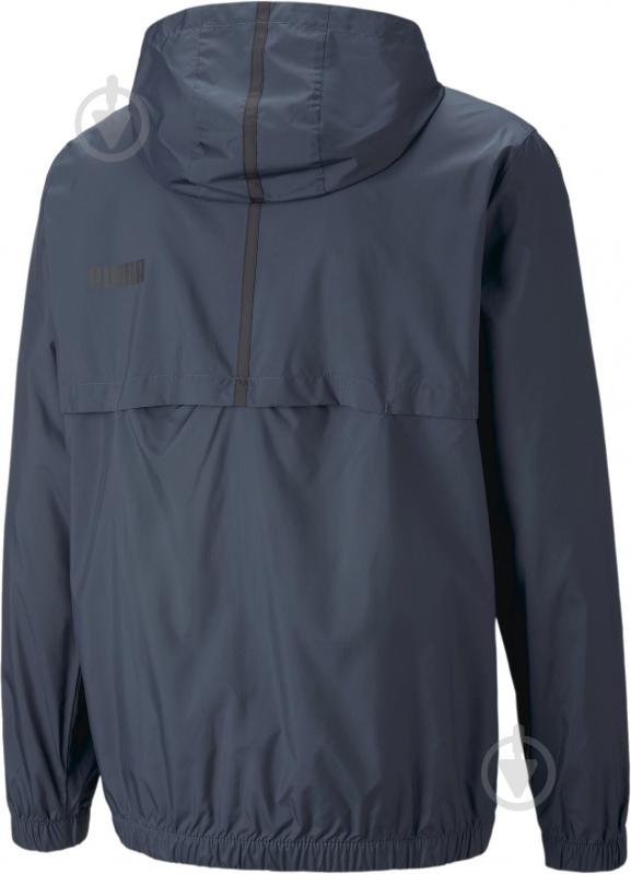 Ветровка мужская Puma ESS+ TAPE WINDBREAKER 84747716 р.S синяя - фото 2