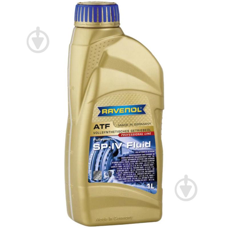 Мастило трансмісійне RAVENOL ATF SP-IV Fluid 1 л (12111071) - фото 1