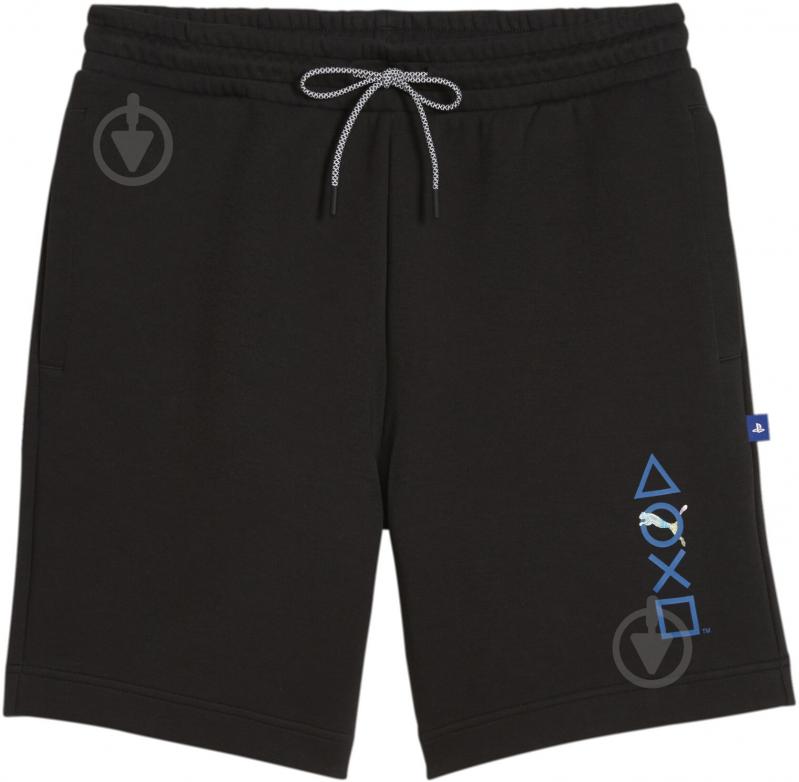 Шорти Puma X PLAYSTATION SHORTS 8"" DK 62469101 р. L чорний - фото 1