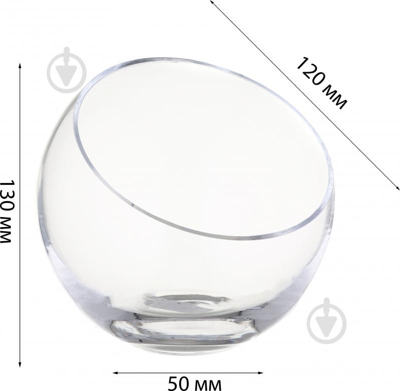 УЦЕНКА! Ваза стеклянная Wrzesniak Glassworks 15-1447M 13 см прозрачная 15-1447M (УЦ №2884) - фото 4 УЦЕНКА! Ваза стеклянная Wrzesniak Glassworks 15-1447M 13 см прозрачная 15-1447M (УЦ №2884) - фото 4