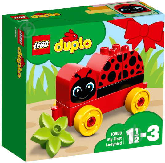 Конструктор LEGO DUPLO Моя первая божья коровка 10859 - фото 1