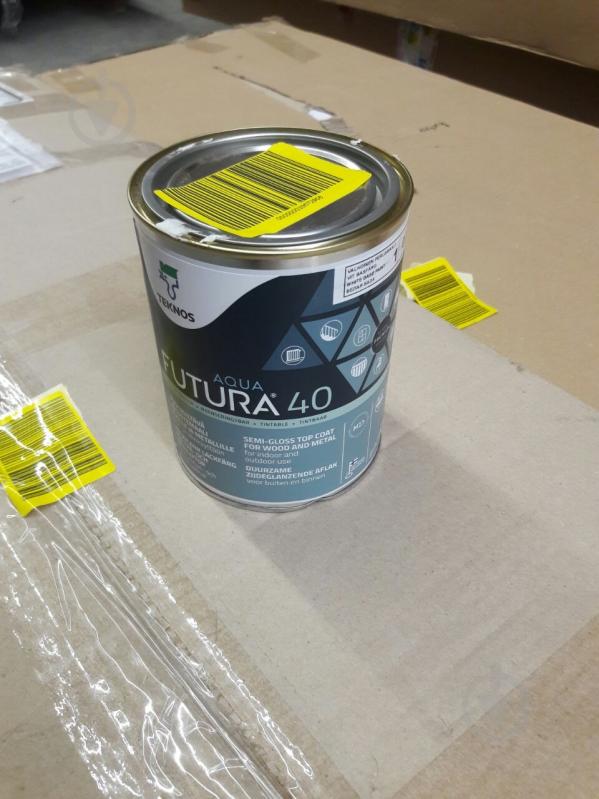 УЦЕНКА! Эмаль TEKNOS Futura AQUA 40 полуглянец 0,9л (УЦ №2884) - фото 5 УЦЕНКА! Эмаль TEKNOS Futura AQUA 40 полуглянец 0,9л (УЦ №2884) - фото 5