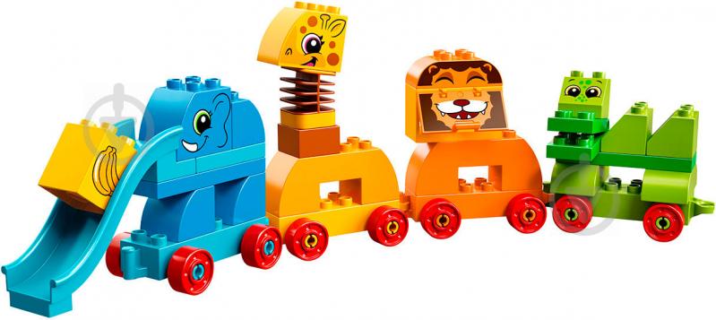 Конструктор LEGO DUPLO Коробка з кубиками «Моя перша тварина» 10863 - фото 2