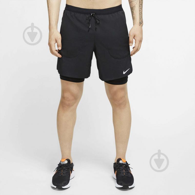 Шорти Nike NK DF FLX STRD 2IN1 SHRT 7IN CJ5471-010 р. M чорний - фото 5 Шорти Nike NK DF FLX STRD 2IN1 SHRT 7IN CJ5471-010 р. M чорний - фото 5