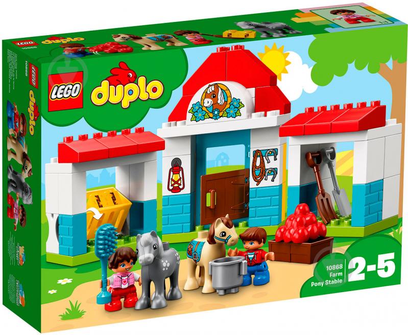 Конструктор LEGO DUPLO Конюшня на ферме 10868 - фото 1