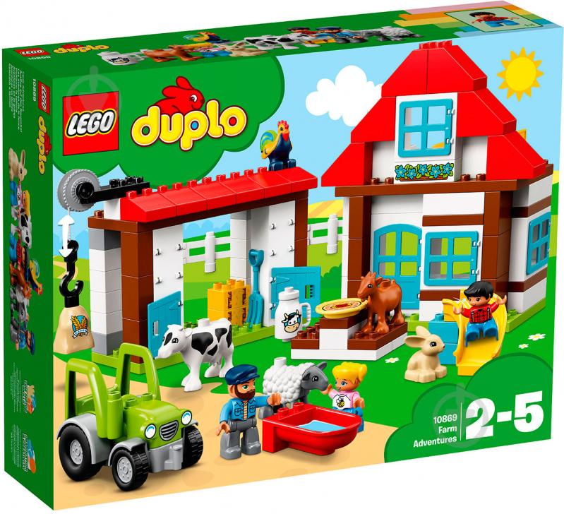 Конструктор LEGO DUPLO Приключения на ферме 10869 - фото 1