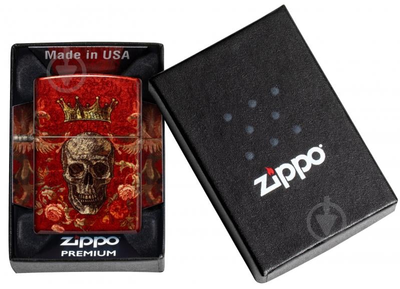Зажигалка ZIPPO 48458 King Skull Design - фото 6