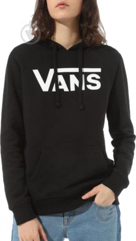 Джемпер Vans CLASSIC V II HOODIE VN0A53OVBLK1 р. XS черный - фото 1