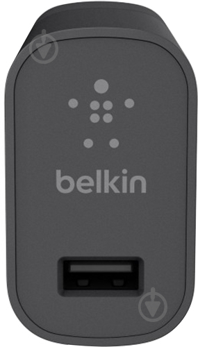 Мережевий зарядний пристрій Belkin USB Mixit Premium USB 2.4Amp Black (F8M731vfBLK) - фото 2