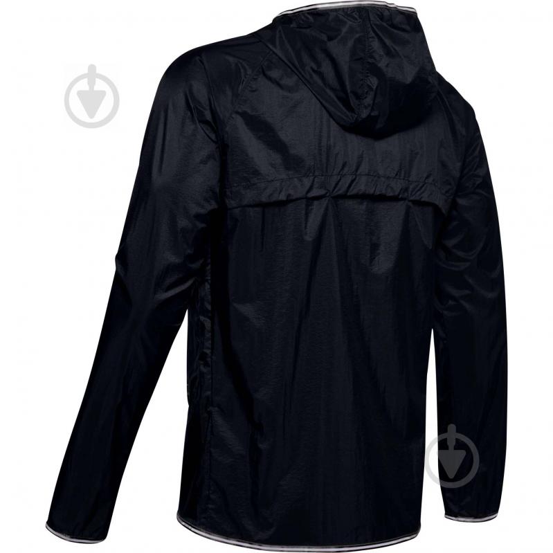 Ветровка мужская Under Armour UA QUALIFIER STORM PACKABLE JACKET 1326597-002 р.L черная - фото 2