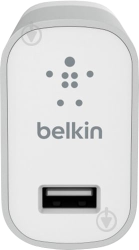 Мережевий зарядний пристрій Belkin USB Mixit Premium USB 2.4Amp Silver (F8M731vfSLV) - фото 2