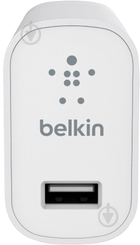 Мережевий зарядний пристрій Belkin USB Mixit Premium USB 2.4Amp White (F8M731vfWHT) - фото 2