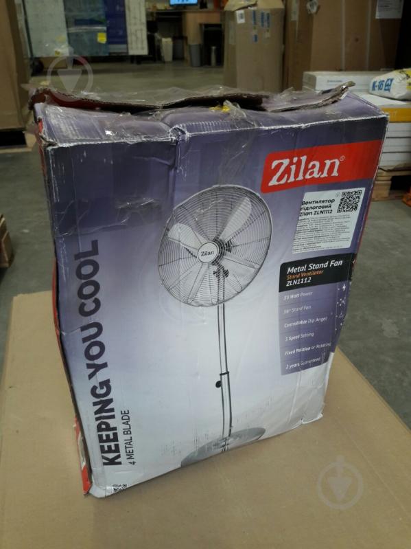 УЦЕНКА! Вентилятор напольный Zilan ZLN1112 (УЦ №2884) - фото 5