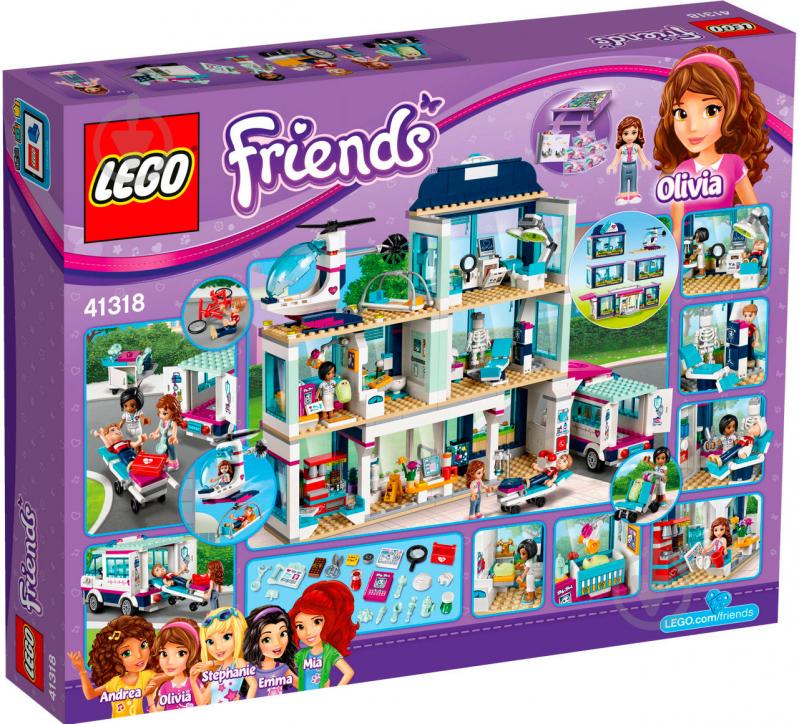 Конструктор LEGO Friends Клиника Хартлейк 41318 - фото 9