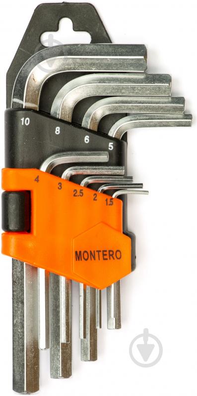 Набор ключей шестигранных Montero 20731 - фото 1