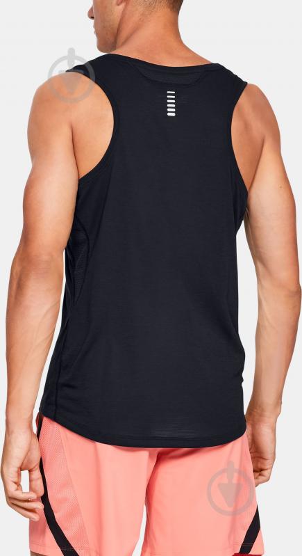 Майка Under Armour UA STREAKER 2.0 SINGLET 1326578-001 S чорний - фото 4