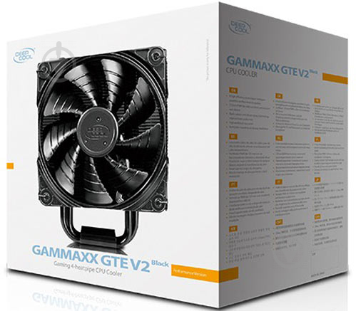 Процессорный кулер Deepcool Gammaxx GTE V2 Black - фото 9