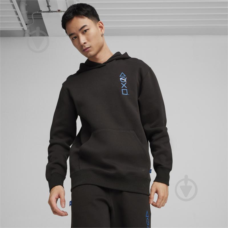 Джемпер Puma X PLAYSTATION GRAPHIC HOODIE DK 62467801 р.M чорний - фото 3