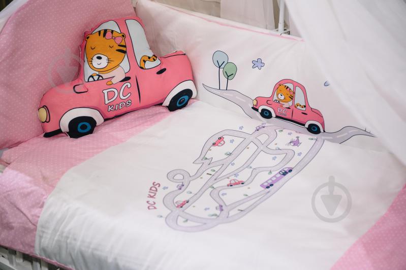 Комплект постельного белья DC KIDS от 0-3 лет БК-049 розовый - фото 2
