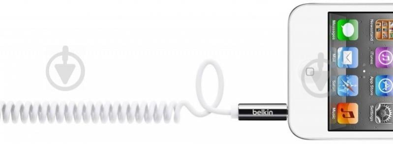 Кабель Belkin 3,5 мм – 3,5 мм 1.8 м белый (AV10126cw06-WHT) - фото 2