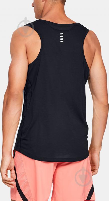 Майка Under Armour UA STREAKER 2.0 SINGLET 1326578-001 р.L черный - фото 4