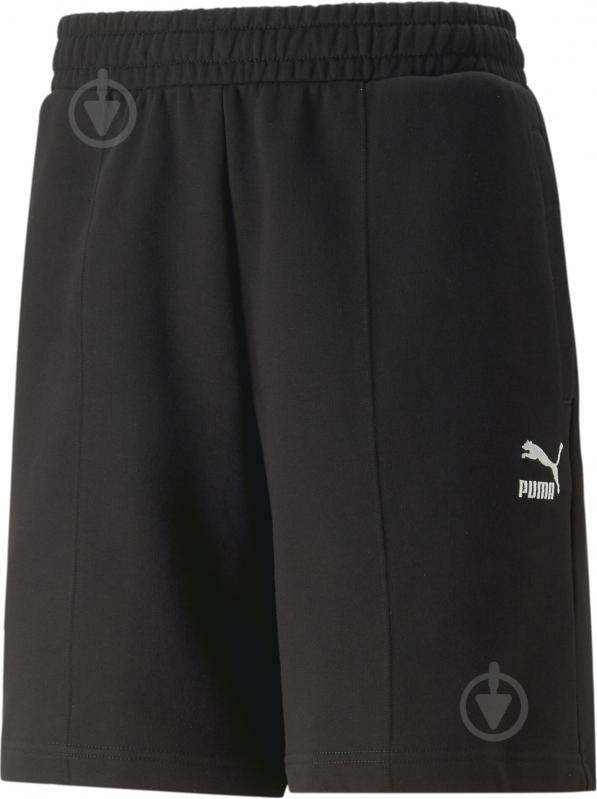 Шорты Puma CLASSICS PINTUCK SHORTS 8"" TR 53812601 р. L черный - фото 1